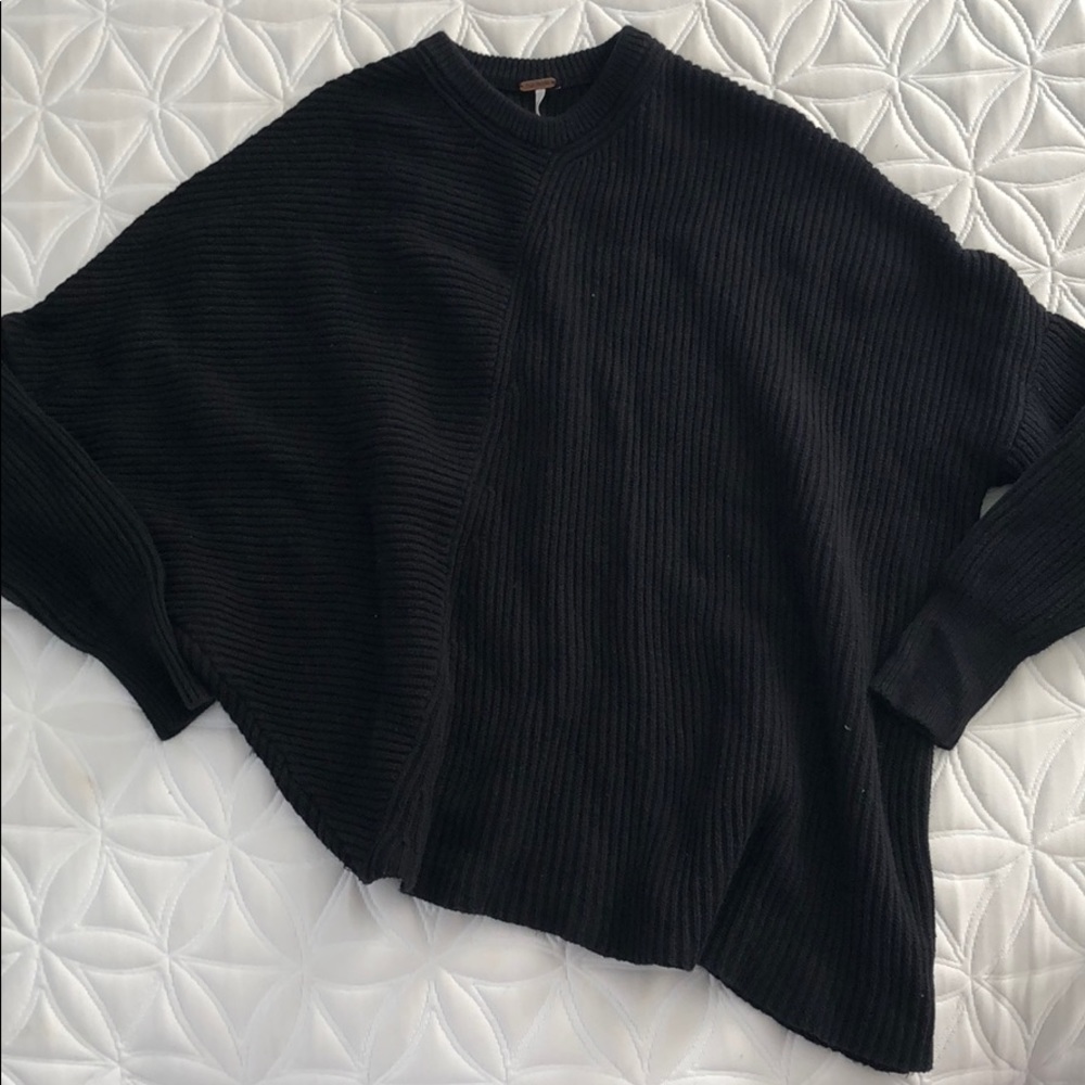 Free People asymmetrical sweater